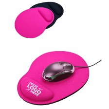 Soft Mouse Pad with Raised Rest